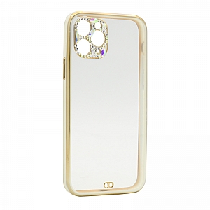 Futrola Diamonds Camera za iPhone 11 Pro Max 6.5 bela