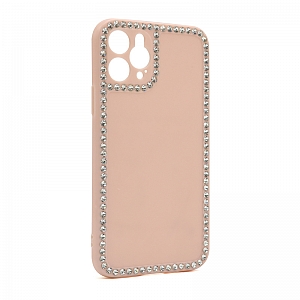 Futrola Diamond Frame za Iphone 12/12 Pro (6.1) roze
