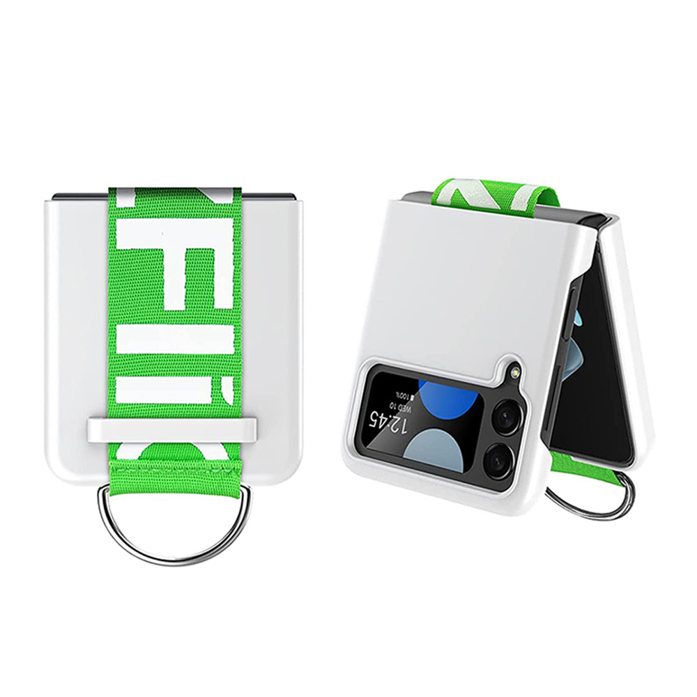 Futrola RING WRAP za Samsung F721B Galaxy Z Flip 4 5G bela - Slika 2