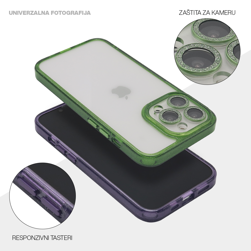 Futrola DIAMOND LENS za iPhone 14 Pro (6.1) plava - Slika 2