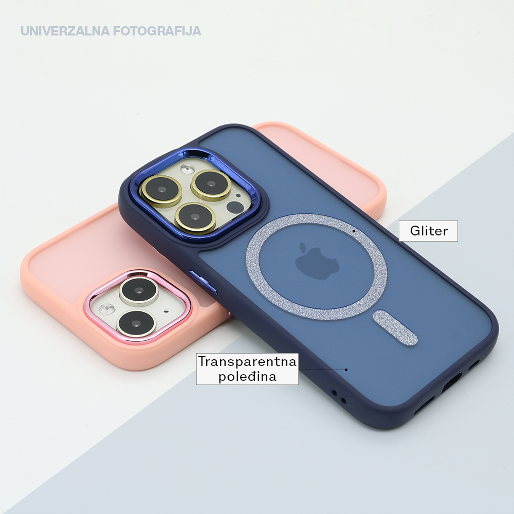Futrola SHINING MAGSAFE za iPhone 15 Plus (6.7) plava - Slika 2