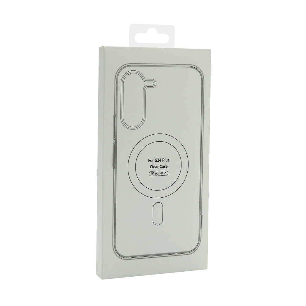 Futrola STANDARD MagSafe za Samsung S926B Galaxy S24 Plus 5G providna (bela) - Slika 3