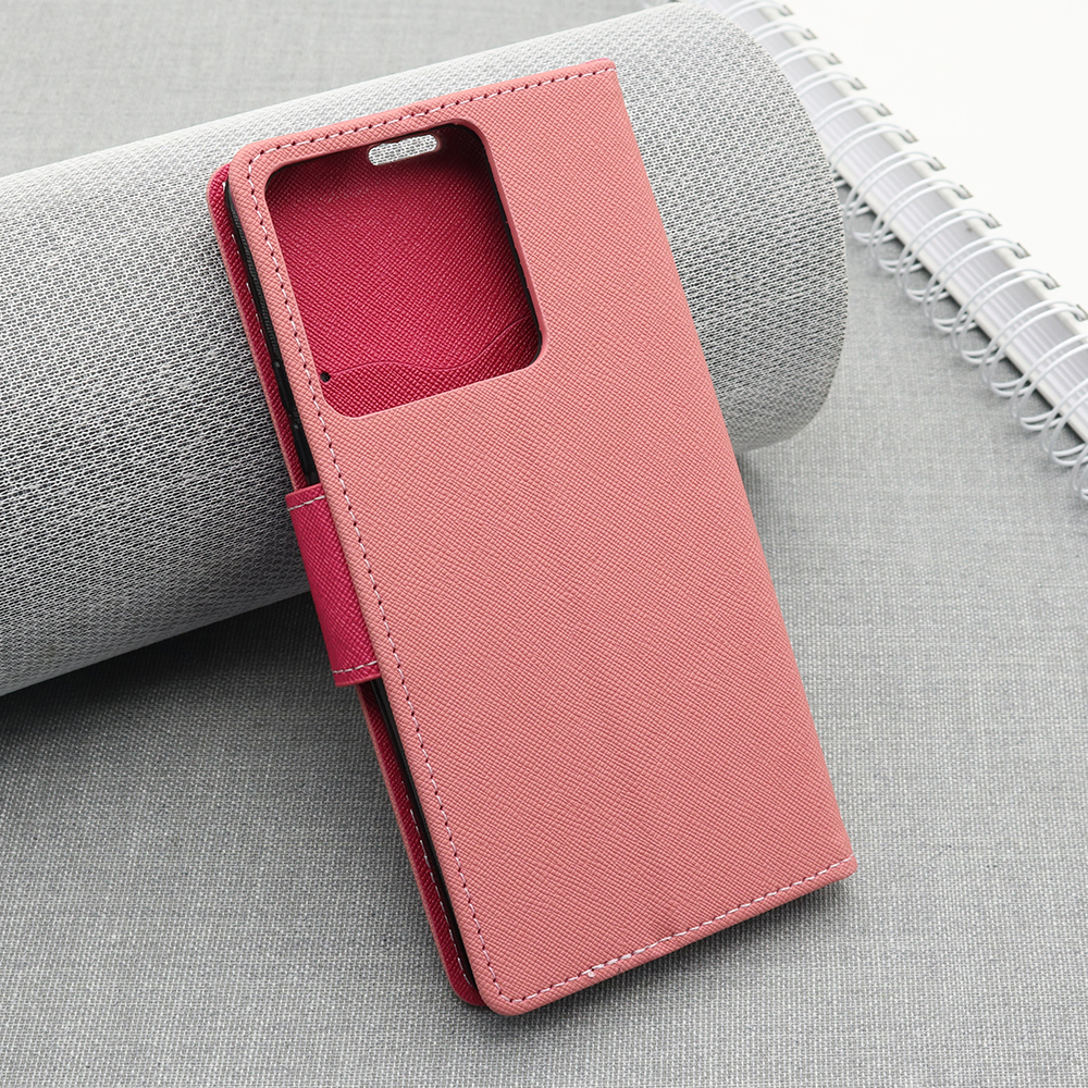 Futrola BI FOLD MERCURY za Xiaomi Redmi Note 13 5G pink - Slika 3