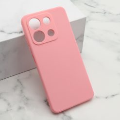 Futrola Soft Silicone za Xiaomi Redmi Note 13 5G roze