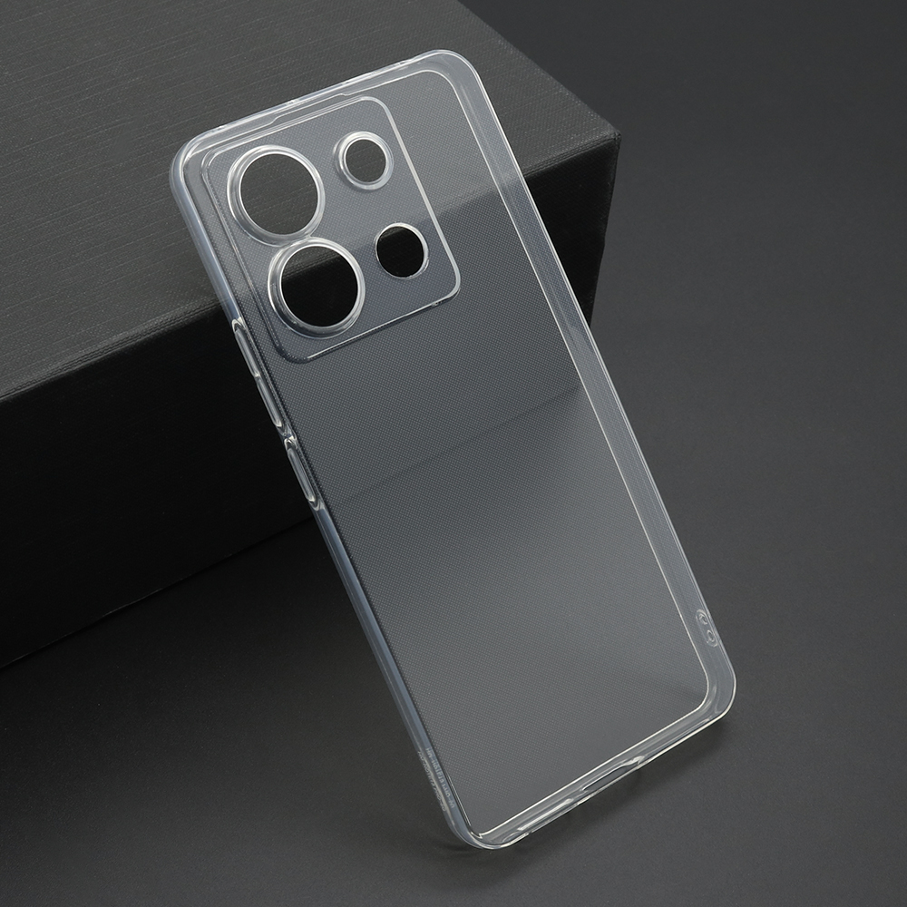 Futrola ULTRA TANKI PROTECT silikon za Xiaomi Redmi Note 13 Pro 5G providna (bela)