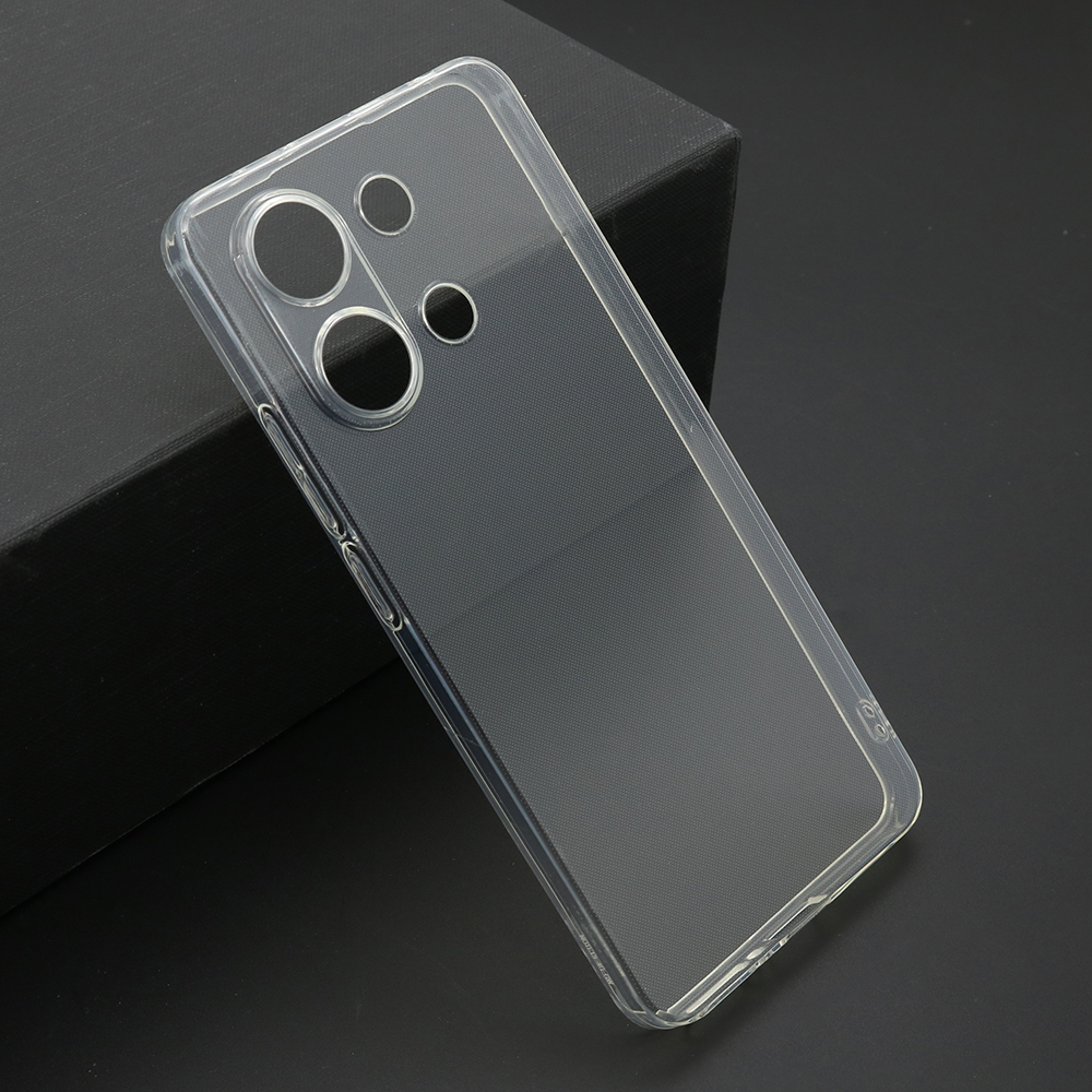 Futrola ULTRA TANKI PROTECT silikon za Xiaomi Redmi Note 13 4G providna (bela)