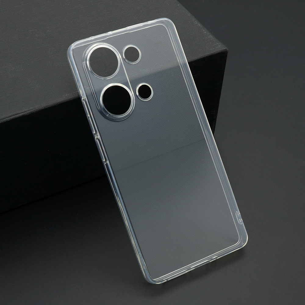 Futrola ULTRA TANKI PROTECT silikon za Xiaomi Redmi Note 13 Pro 4G providna (bela)