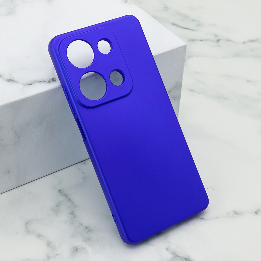 Futrola Soft Silicone za Xiaomi Redmi Note 13 Pro 4G plava
