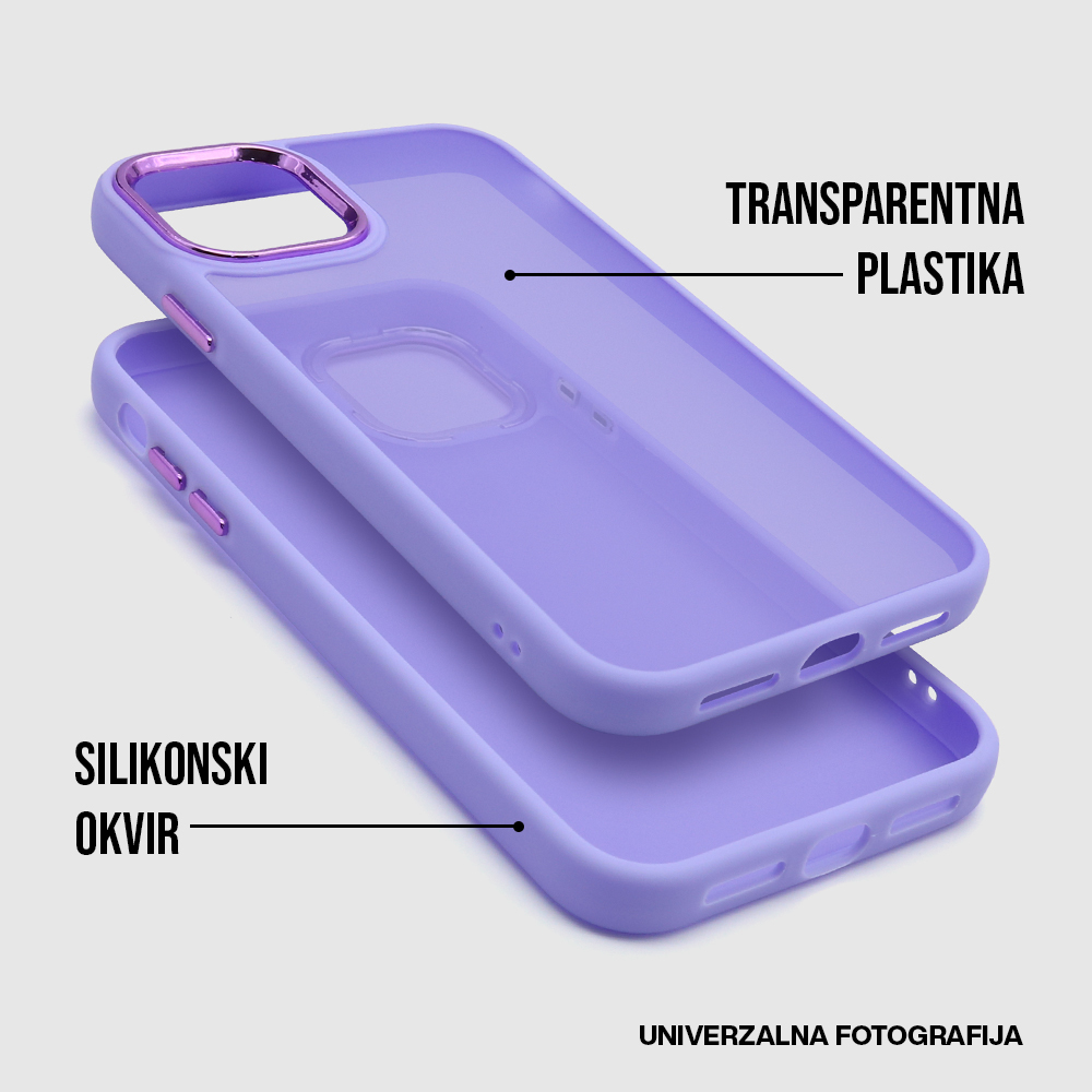 Futrola SHINING CAMERA za Xiaomi Redmi 13C/Poco C65 pro ljubicasta - Slika 2