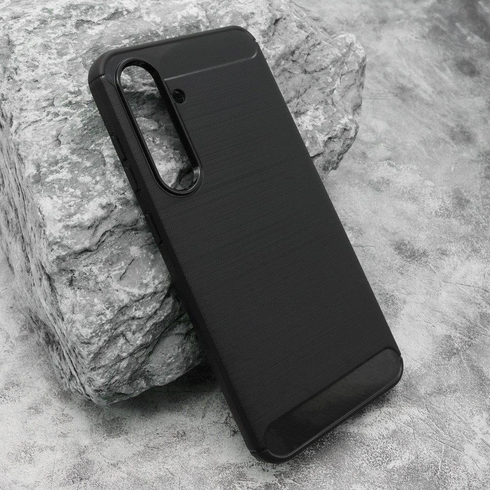 Futrola silikon BRUSHED za Samsung S721B Galaxy S24 FE crna