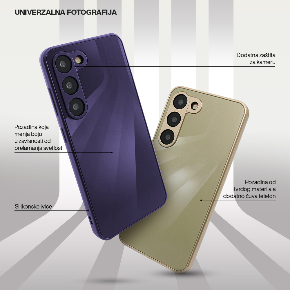 Futrola SPECTRA SHELL za Samsung A155F/A156B Galaxy A15 4G/5G crna - Slika 2