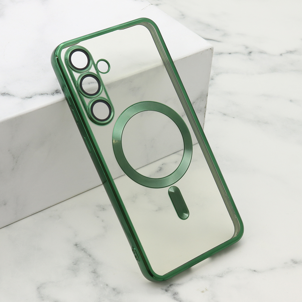 Futrola CAMERA PROTECT MAGSAFE za Samsung S936B Galaxy S25 Plus 5G zelena