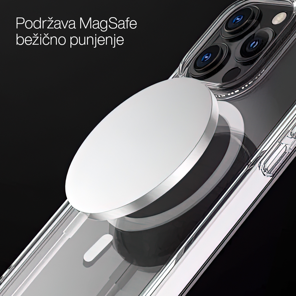 Futrola STANDARD MagSafe za Samsung S938B Galaxy S25 Ultra 5G providna - Slika 2