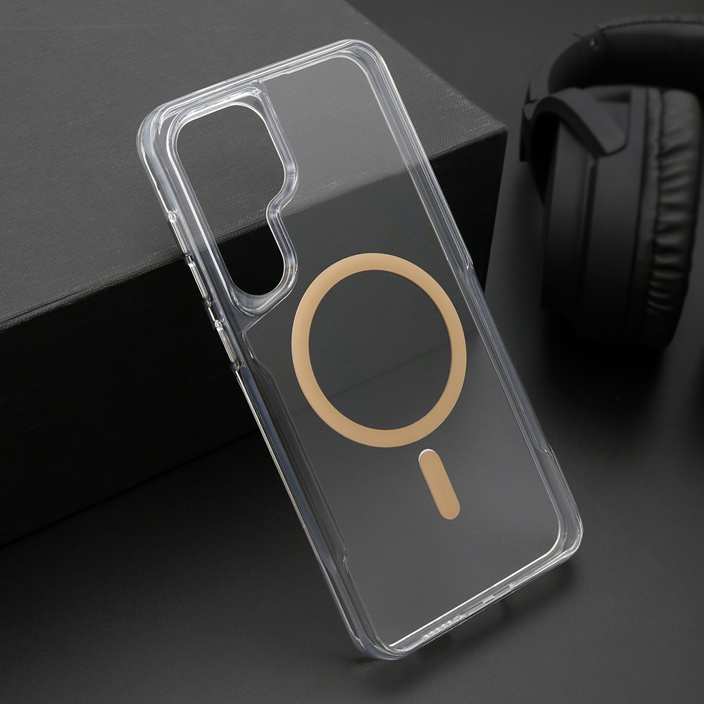 Futrola AURA MagSafe za Samsung S721B Galaxy S24 FE zlatna