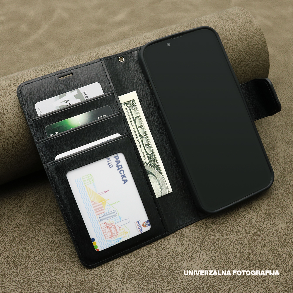 Futrola BI FOLD HANMAN II za Xiaomi Redmi Note 14 Pro Plus 5G crna - Slika 2
