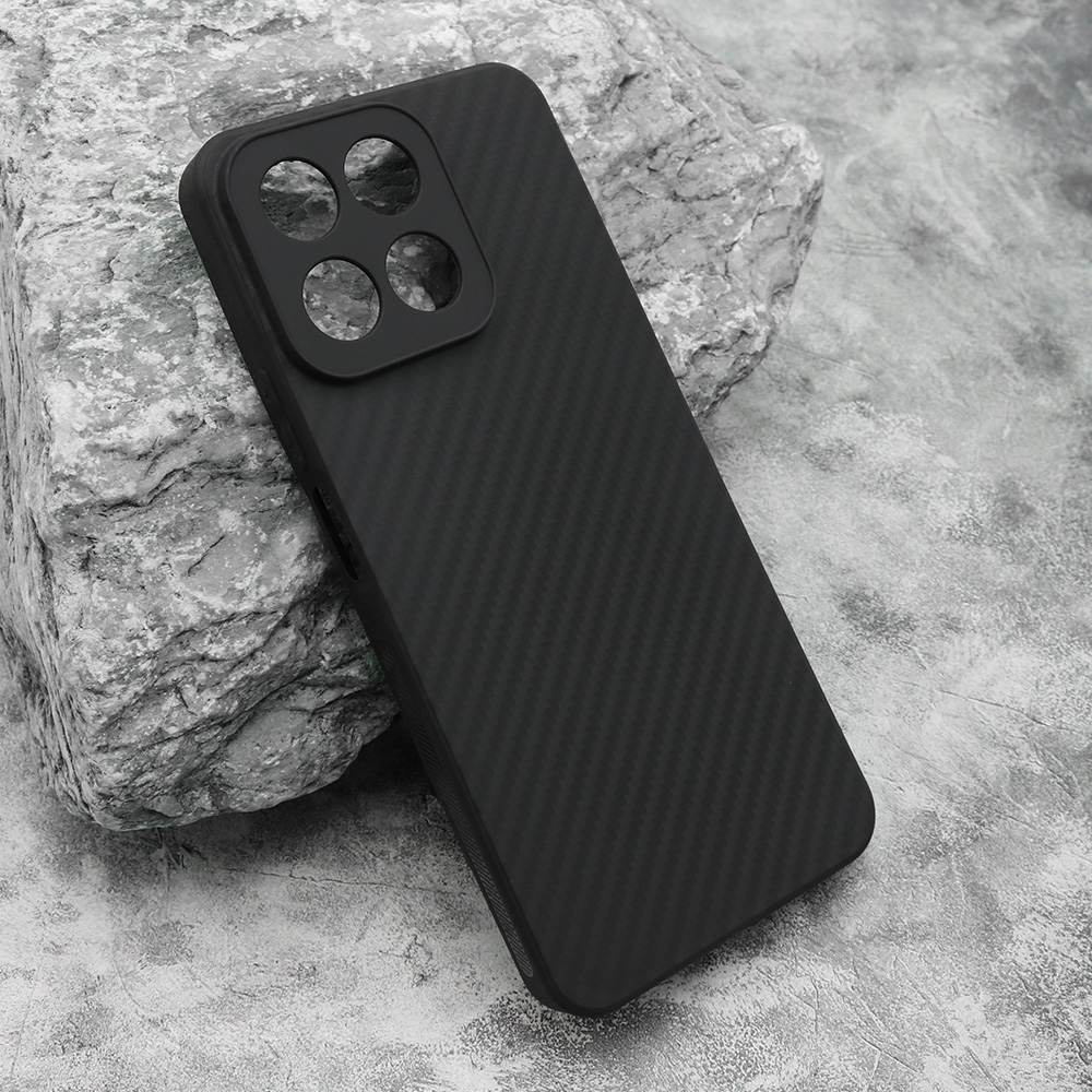Futrola silikon CARBON LIGHT za Honor X7c/Honor 200 Smart crna
