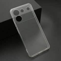 Futrola ULTRA TANKI PROTECT silikon za ZTE Blade A54 providna (bela)
