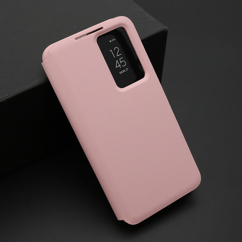 Futrola BI FOLD Smart Window za Samsung S901B Galaxy S22 5G roze