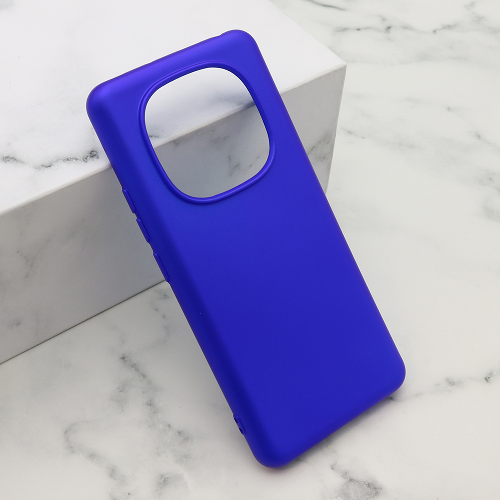 Futrola Soft Silicone za Xiaomi Redmi Note 14 Pro 4G plava