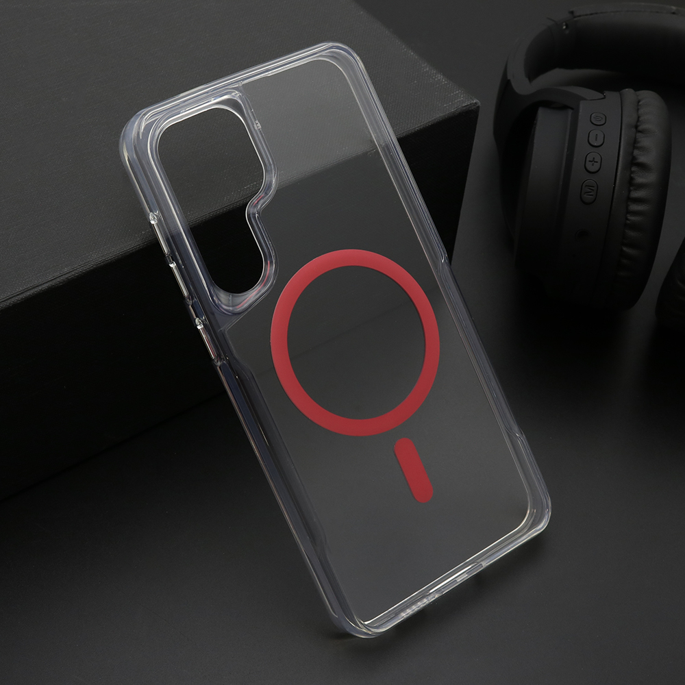 Futrola AURA MagSafe za Samsung S721B Galaxy S24 FE crvena