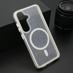 Futrola CRYSTAL MagSafe za Samsung S921B Galaxy S24 5G bela