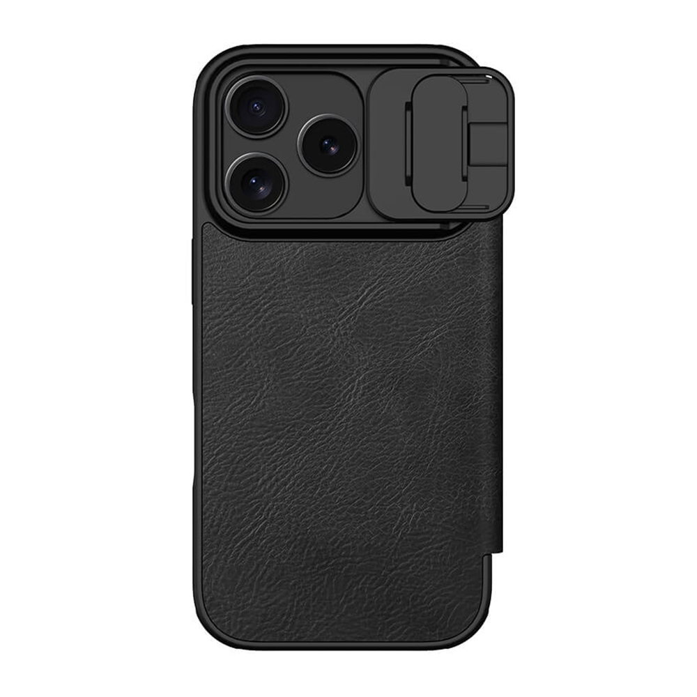 Futrola NILLKIN QIN Pro za iPhone 17 Pro (6.3)/iPhone 18 Pro (6.3) crna