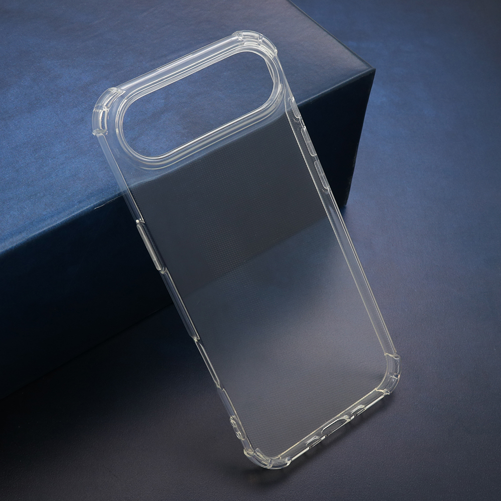 Futrola silikon CRASHPROOF za iPhone AIR (6.6) providna