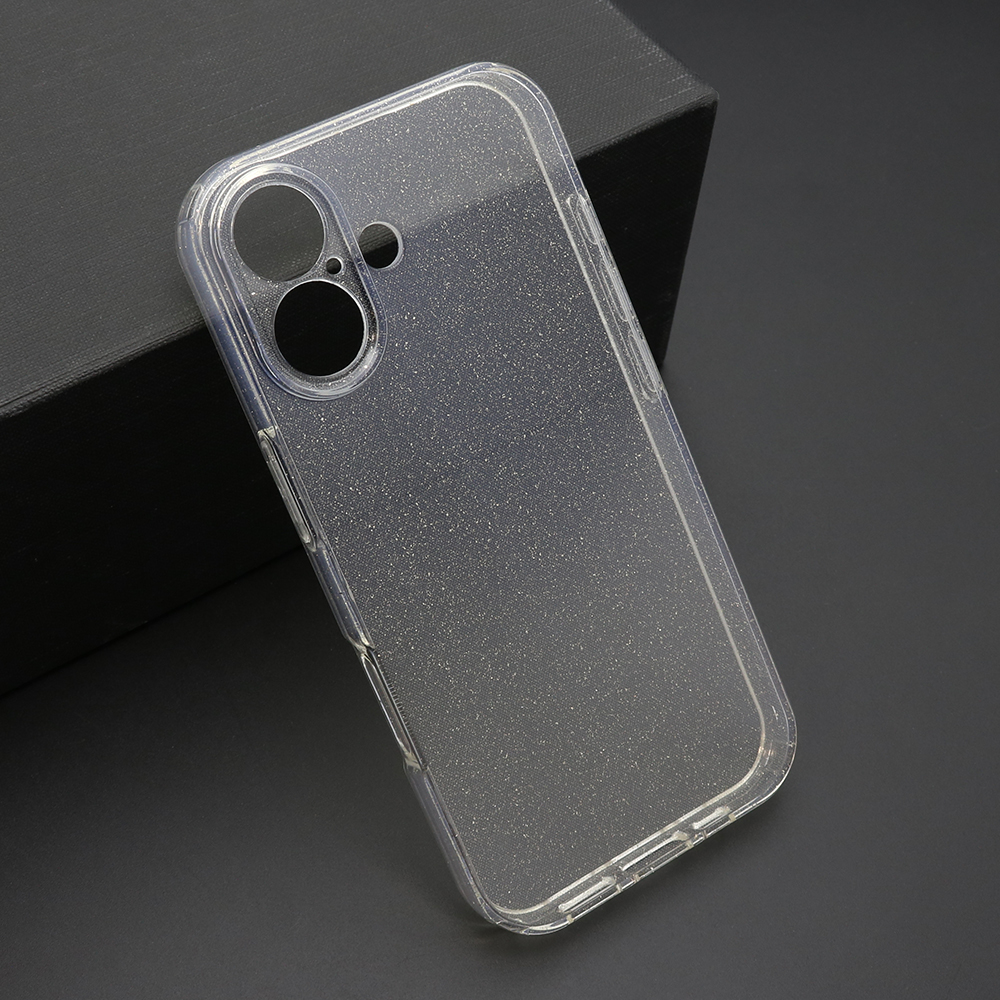 Futrola SPARKLING za iPhone 17 (6.3) providna
