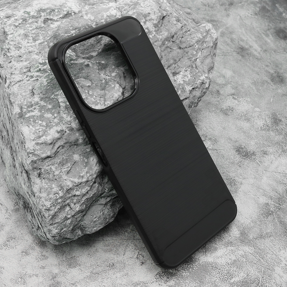 Futrola silikon BRUSHED za Honor X6c crna