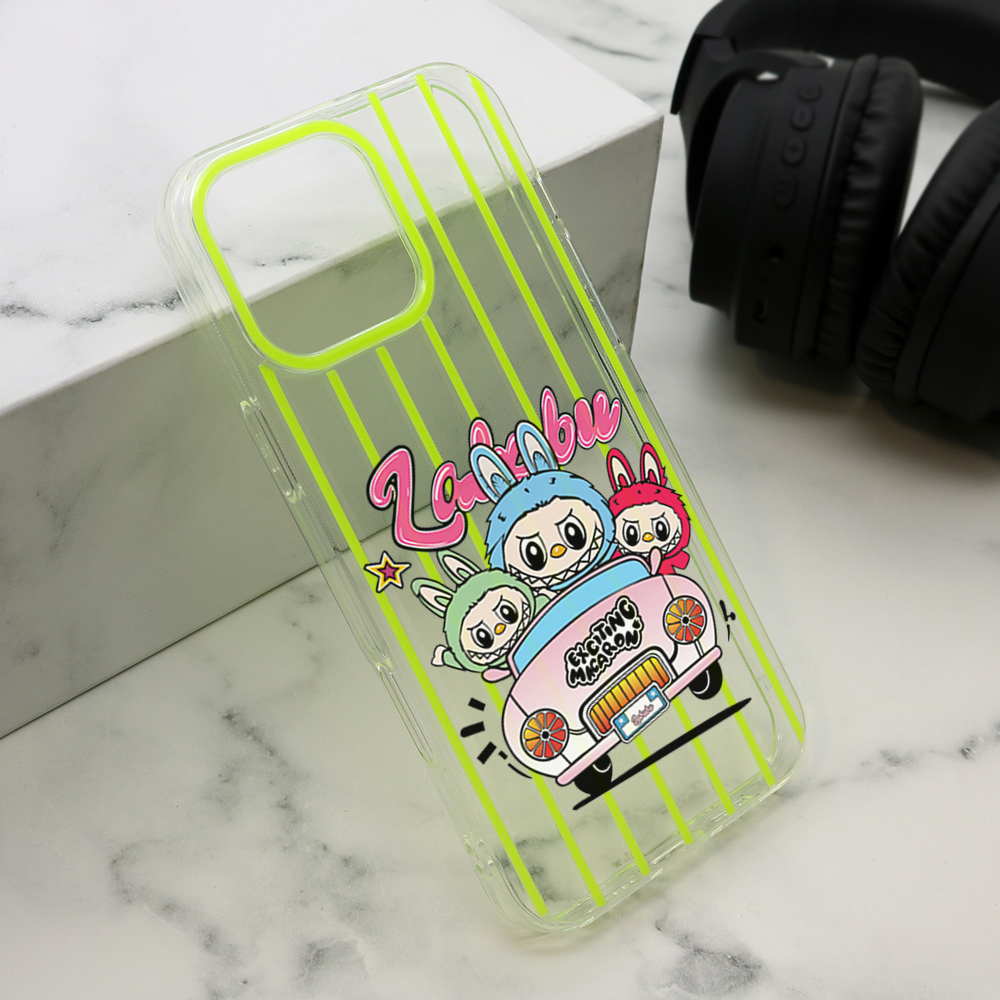 Futrola PRINT PARTY za iPhone 16 Pro Max (6.9) zuta LBB004