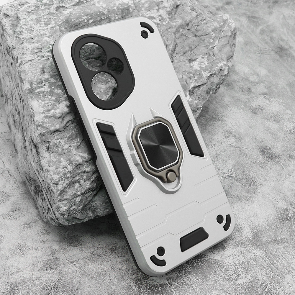 Futrola Square ring za Honor 400 siva