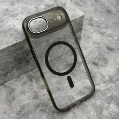Futrola COLOR RING MagSafe za iPhone AIR (6.6) crna
