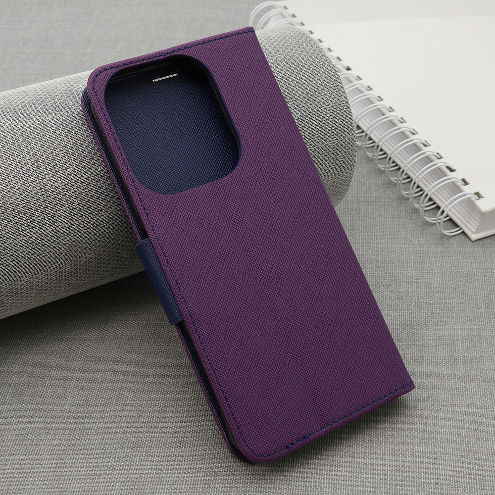 Futrola BI FOLD MERCURY za Xiaomi Redmi 15C 4G 171mm (global) ljubicasta - Slika 3