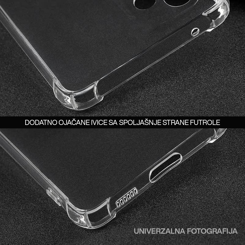 Futrola silikon CRASHPROOF za Xiaomi Redmi 15 4G 171mm (EU) providna - Slika 2