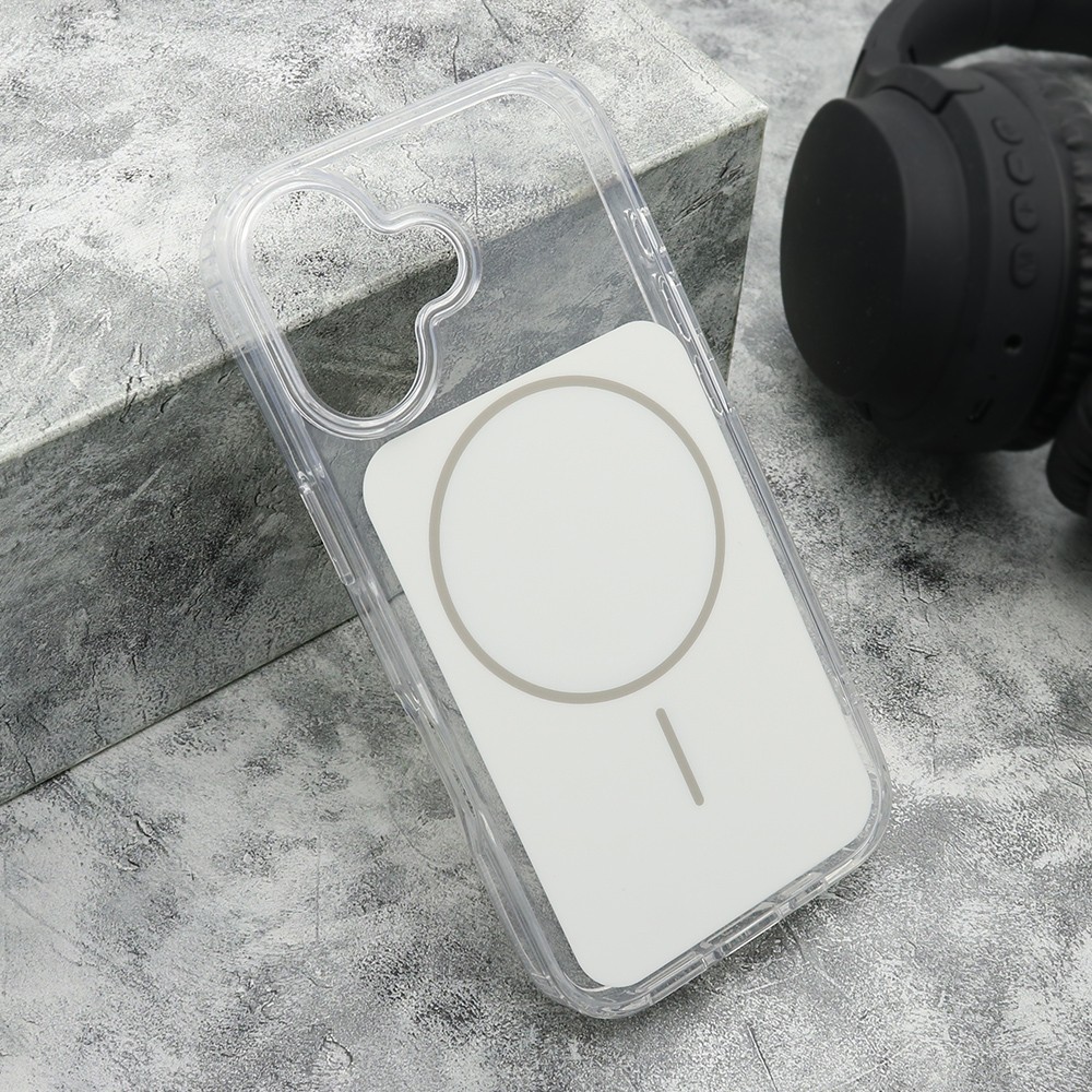 Futrola AMBER SHINE MagSafe za iPhone 17 (6.3) bela