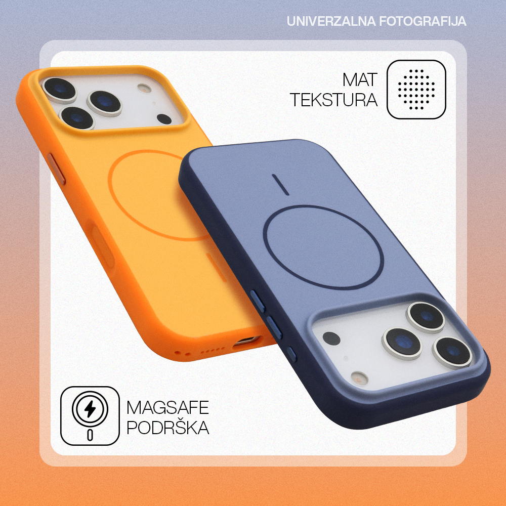Futrola CHROME MagSafe za iPhone 17 Pro Max (6.9)/iPhone 18 Pro Max (6.9) bela - Slika 2