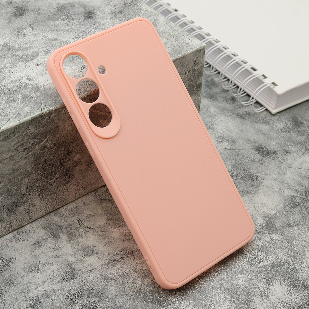Futrola Soft 3D camera za Samsung S731B Galaxy S25 FE roze
