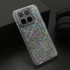 Futrola CRYSTAL GLOW za Honor X7d/Honor Smart 400 4G srebrna
