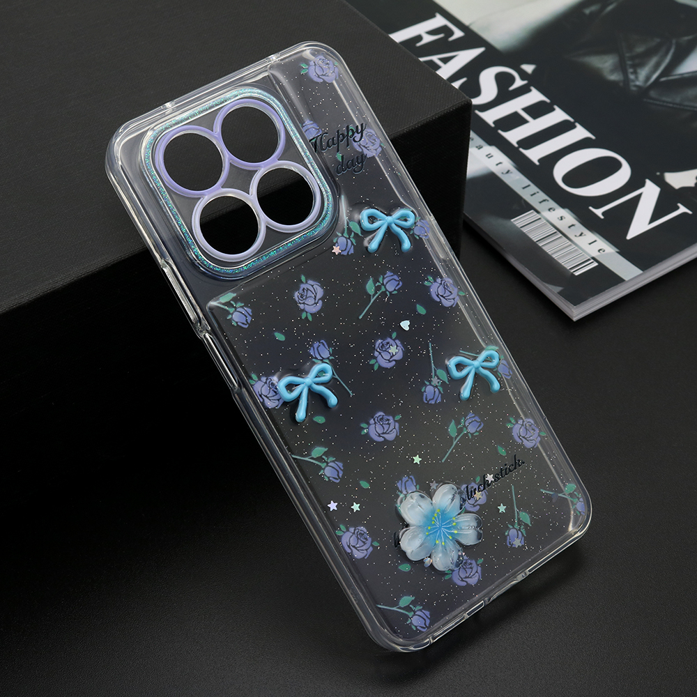 Futrola WHISPER za Honor X7d/Honor Smart 400 4G plava