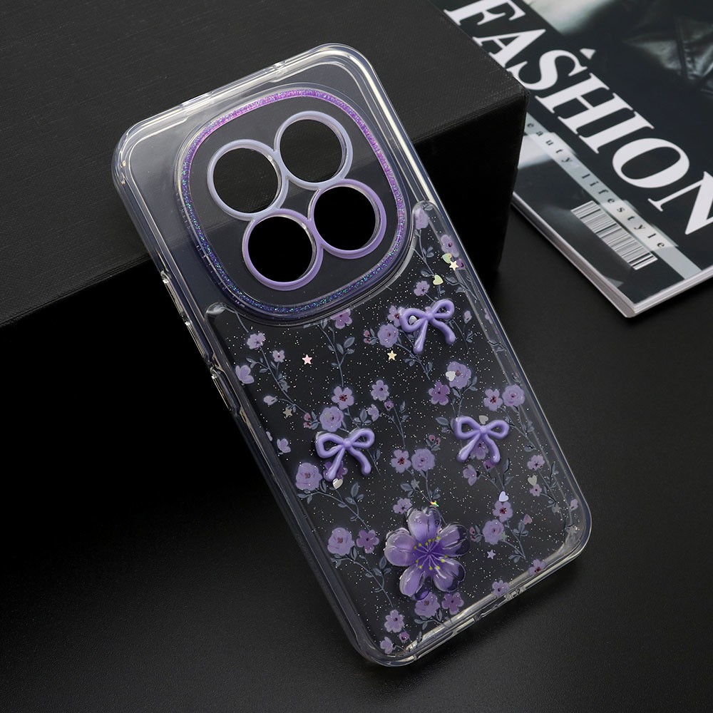 Futrola WHISPER za Xiaomi Redmi Note 15 Pro Plus 5G ljubicasta