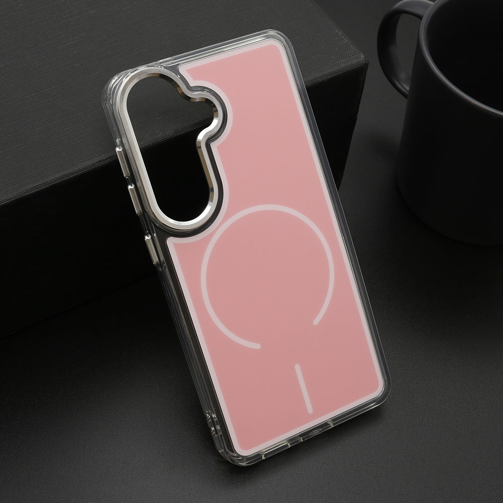 Futrola CLASSIC LOOK MagSafe za Samsung S941B Galaxy S26 5G roze