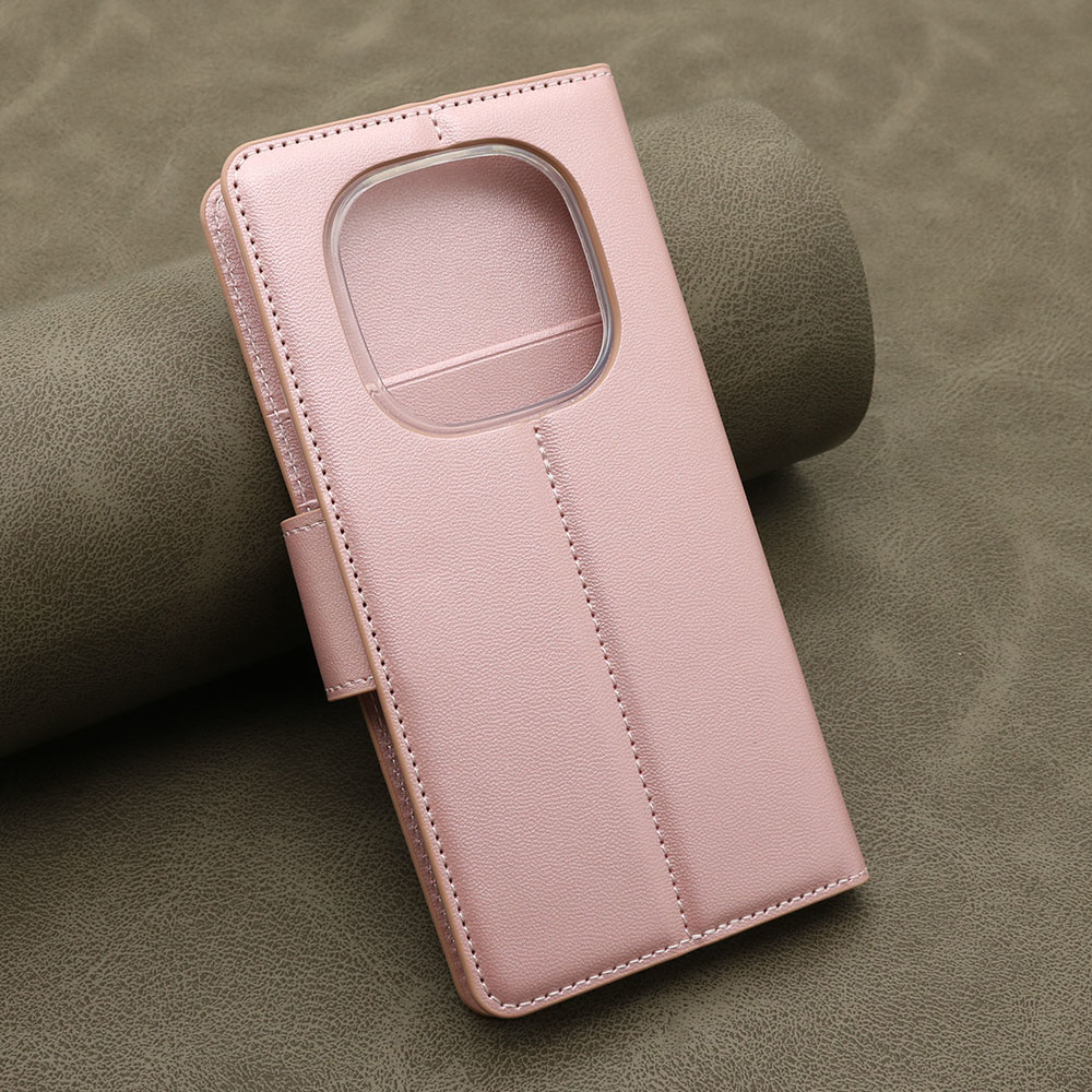 Futrola BI FOLD HANMAN II za Xiaomi Redmi Note 15 Pro 5G svetlo roze - Slika 3