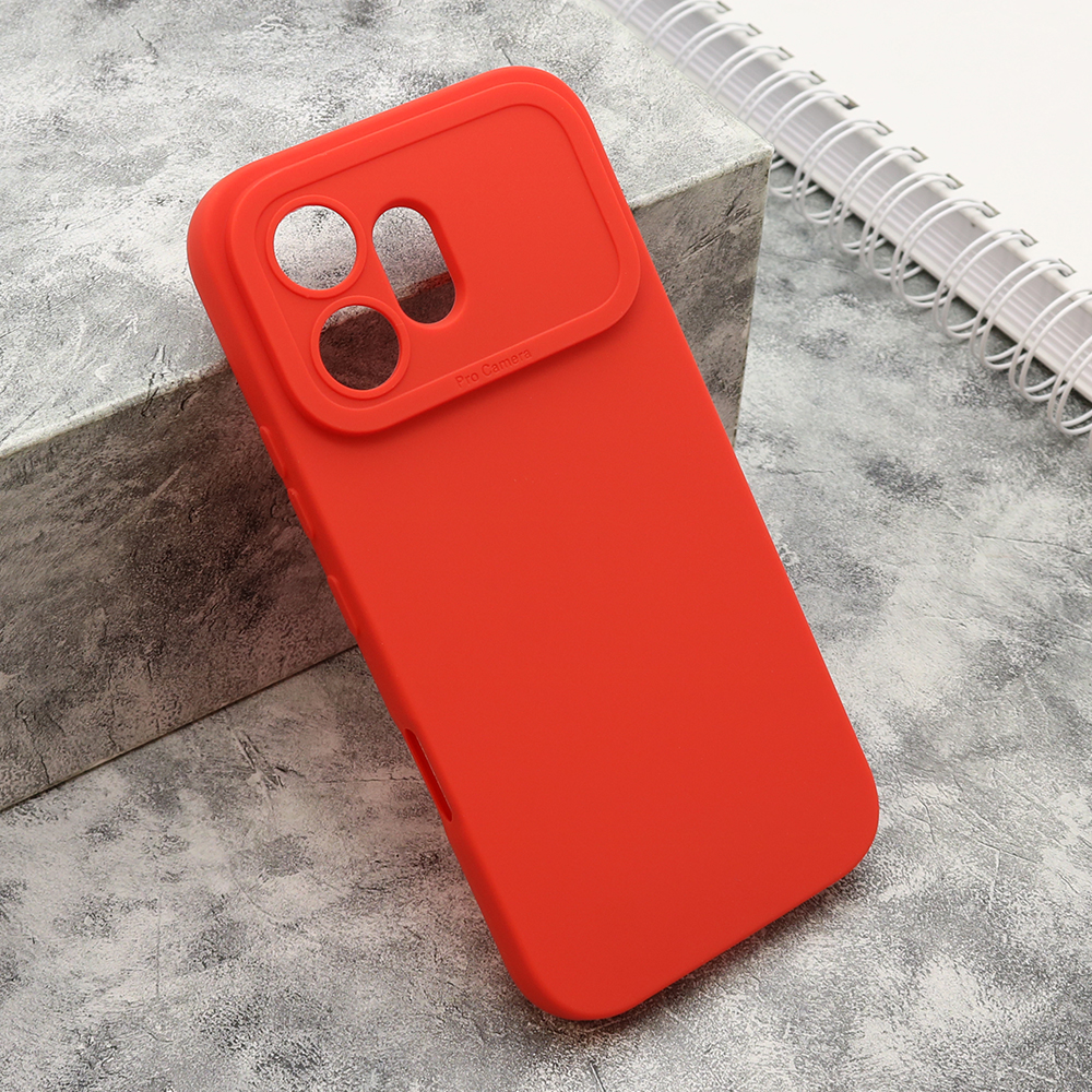 Futrola Silikon Pro Camera za Honor 600 crvena