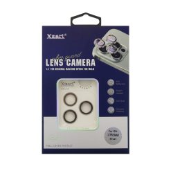 Zaštita kamere X-MART OG camera film za iPhone 17 Pro (6.3)/iPhone 17 Pro Max (6.9) srebrna
