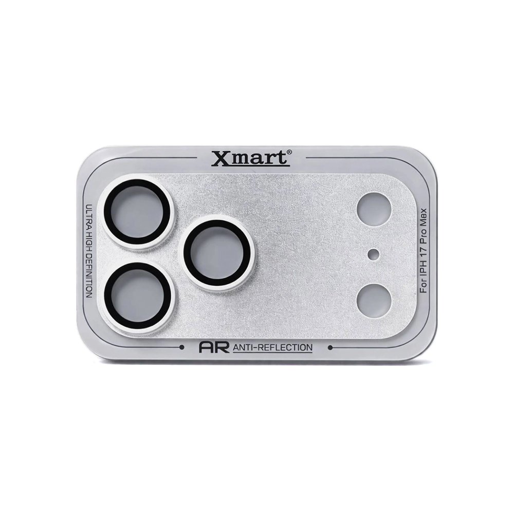 Zaštita kamere X-MART Full Coverage za iPhone 17 Pro Max (6.9) srebrna - Slika 2
