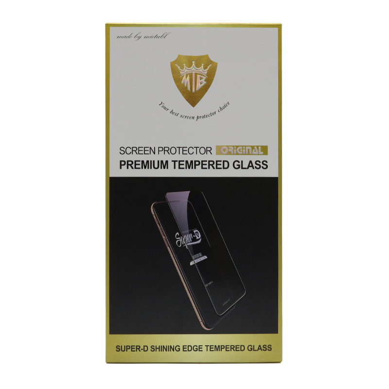 Zaštita ekrana GLASS 11D za Xiaomi Redmi 9A/9C SUPER D crna - Slika 2