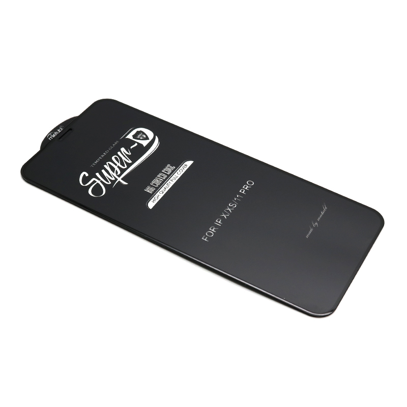Zaštita ekrana GLASS 11D za Iphone X/XS/11 Pro SUPER D crna