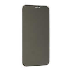 Zaštita ekrana GLASS PRIVACY 2.5D full glue za Iphone 12 mini (5.4) crna
