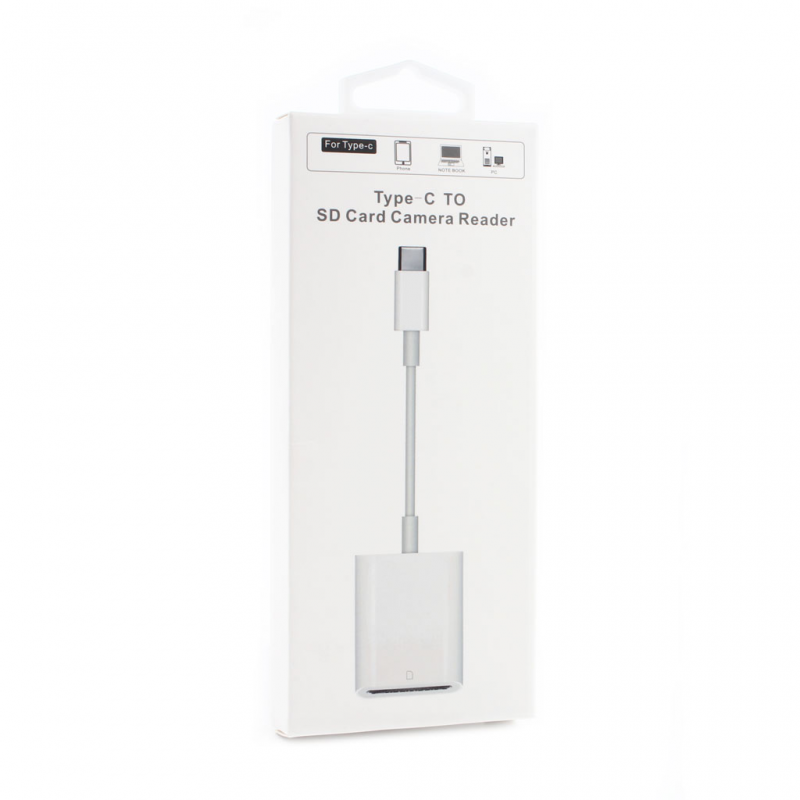 Adapter USB Type C na SD Card Camera Reader - Slika 3