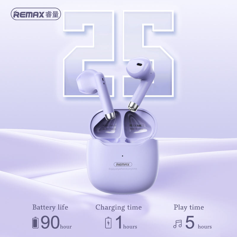 Bluetooth slusalice REMAX Marshmallow Series TWS-19 crne - Slika 3
